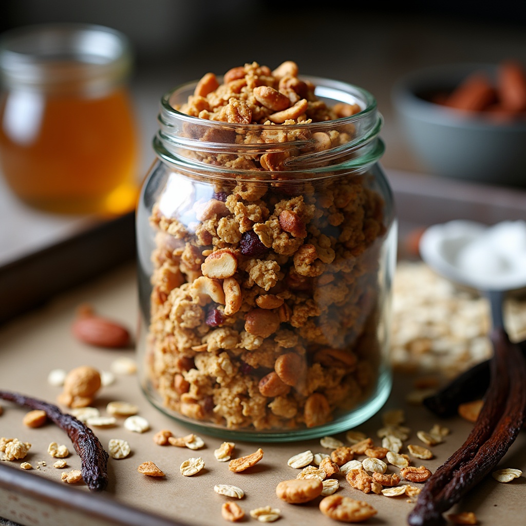 Vanilla Nut Granola recipe