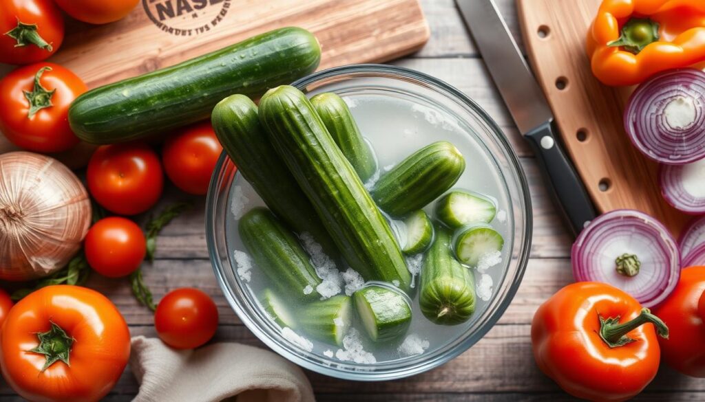 Why Soak Cucumbers in Salt Water Before Making Salad