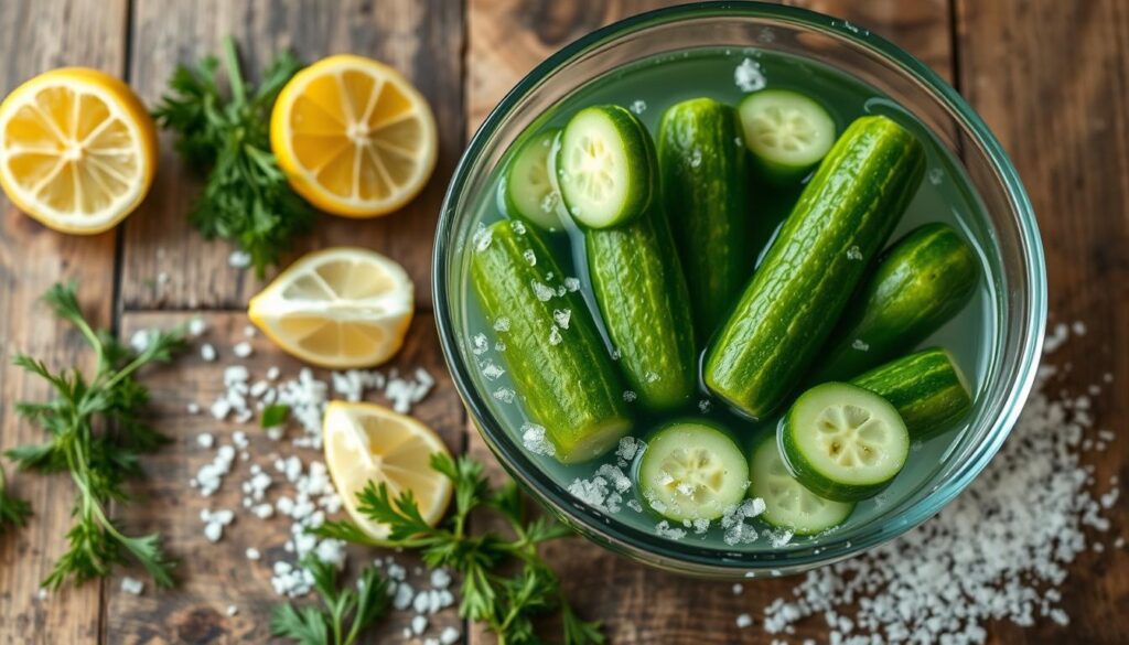 Why Soak Cucumbers in Salt Water Before Making Salad