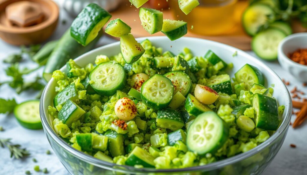 How to Mash up Cucumber