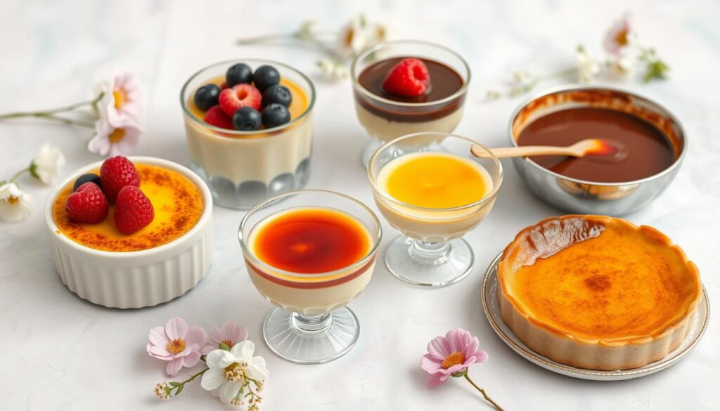 Is crème brûlée the same as custard?