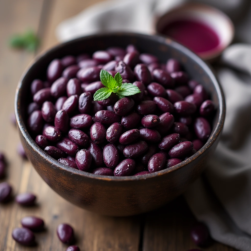 Why Do Black Beans Turn Purple