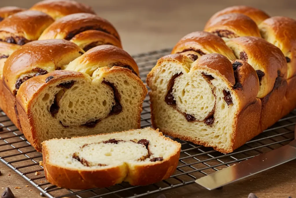 braided chocolate chip brioche recipe​