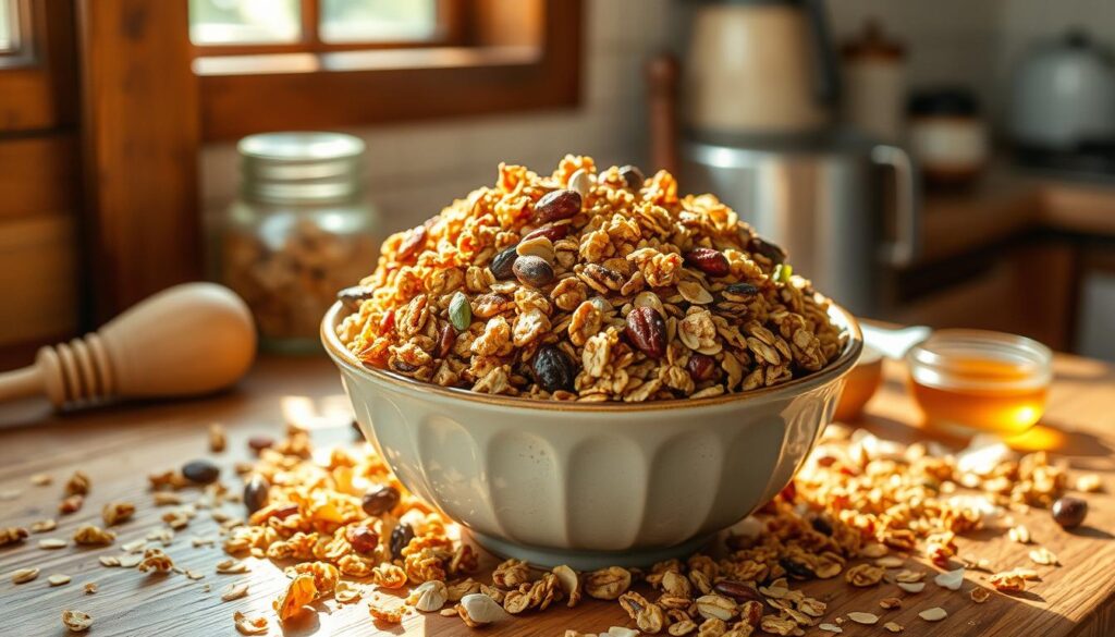 Why are homemade granola not crunchy