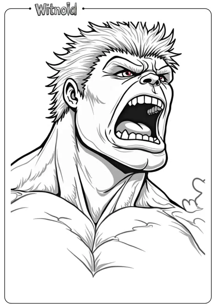 hulk coloring pages