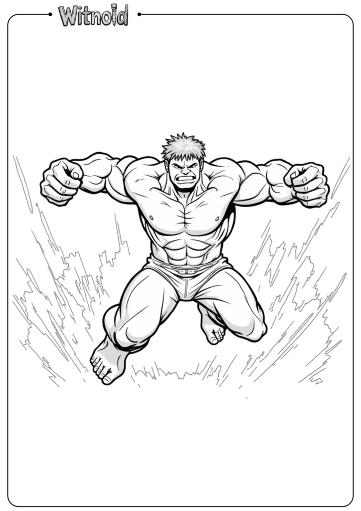 hulk coloring pages