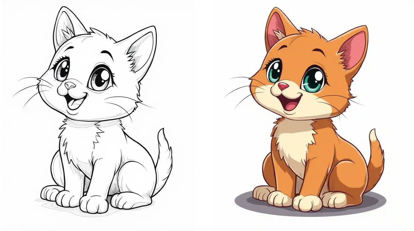 cat coloring pages