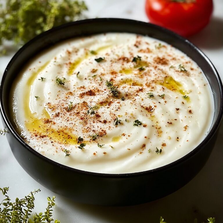 Creamy Garlic Parmesan Sauce Recipe