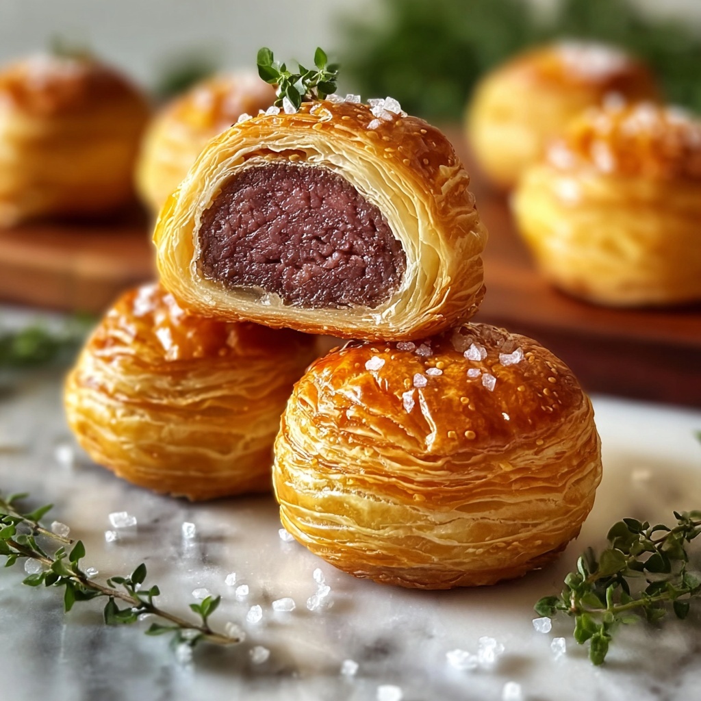 Perfect Mini Beef Wellington Bites – Elegant and Easy Appetizers Recipe - Recipe Image