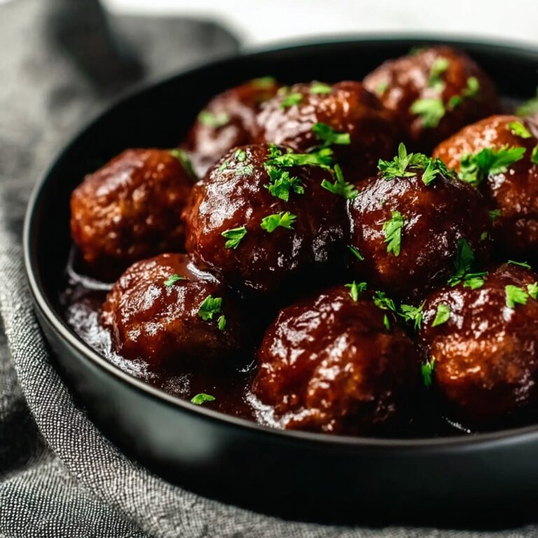 Honey BBQ Crockpot Meatballs Recipe