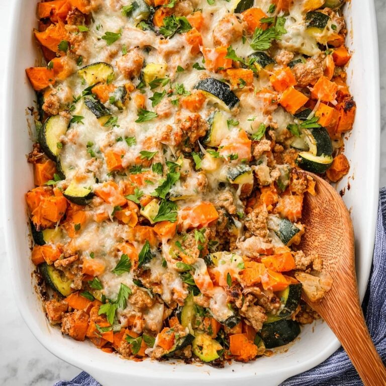 Ground Turkey Sweet Potato Bake Recipe