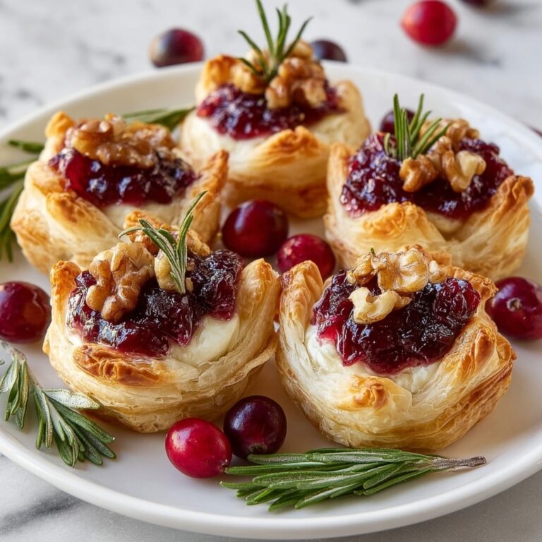 Cranberry Brie Bites Recipe