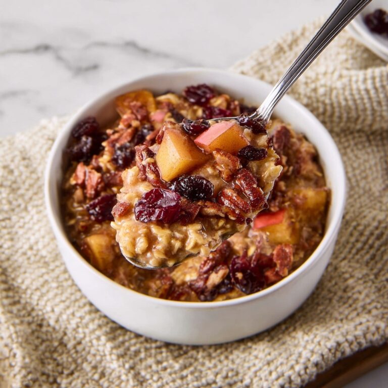 Crockpot Apple Cinnamon Oatmeal Recipe