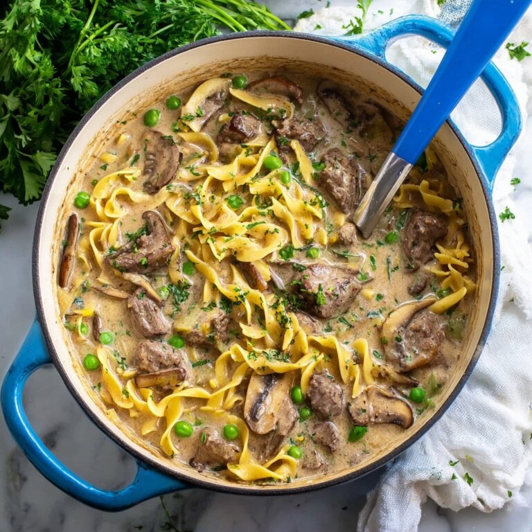 Slow Cooker Beef Stroganoff Recipe