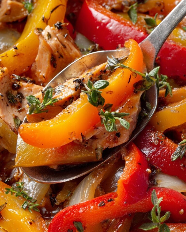 Balsamic Chicken and Peppers Recipe