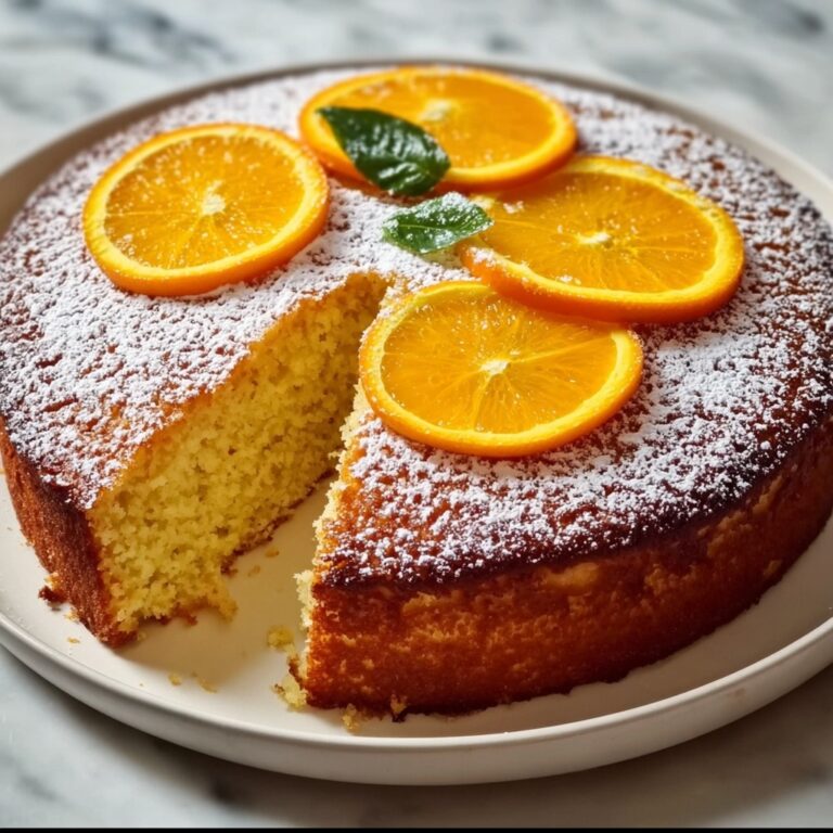 Orange Cardamom Olive Oil Cake Recipe