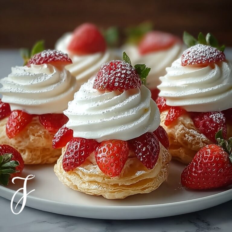 Strawberry Cream Puffs Recipe