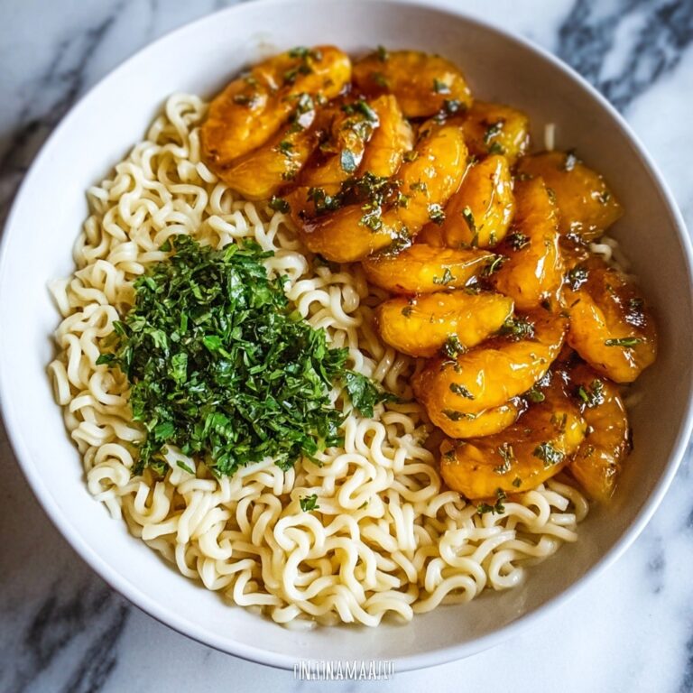 Garlic Butter Chicken with Creamy Ricotta Alfredo Pasta Recipe