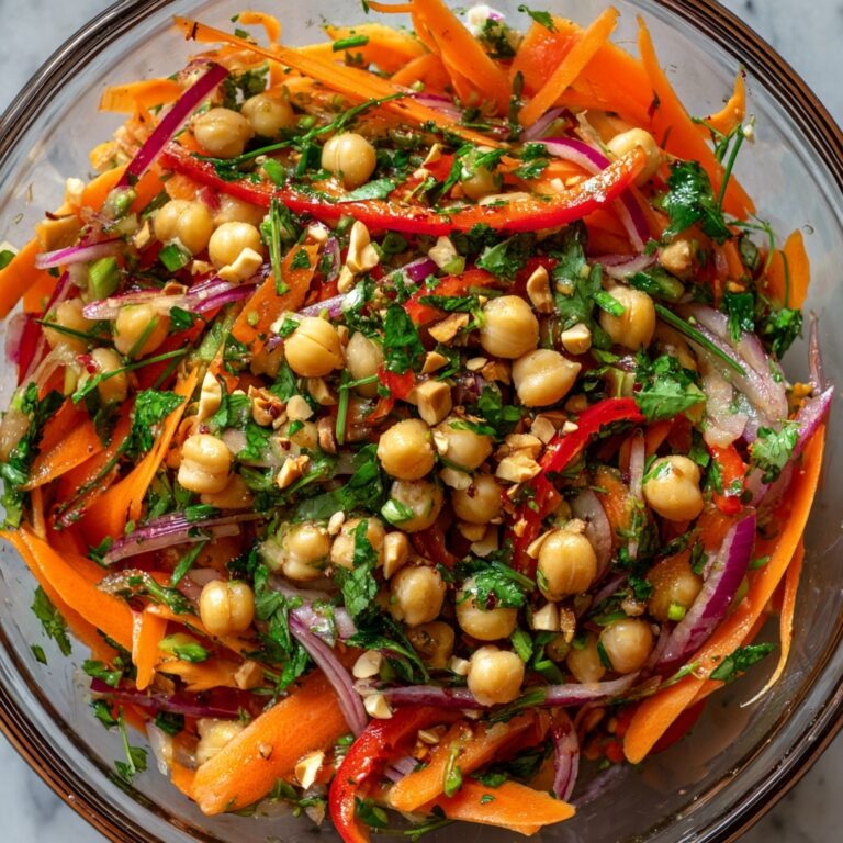 Crunchy Thai Chickpea Salad Recipe