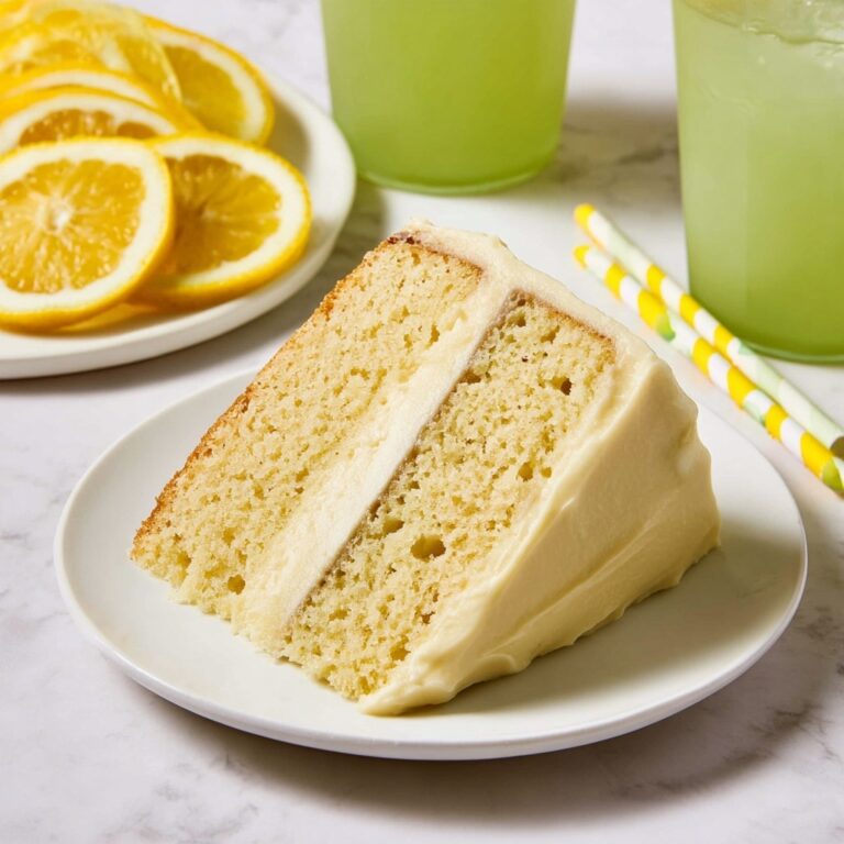 Lemon Velvet Cake Recipe
