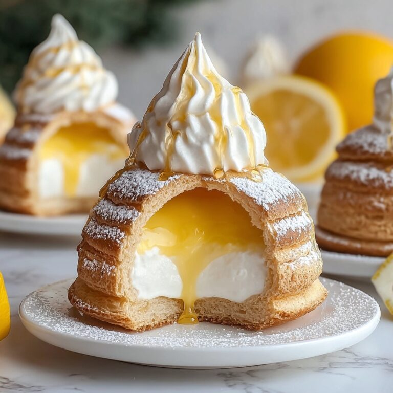 Lemon Cream Puffs Recipe