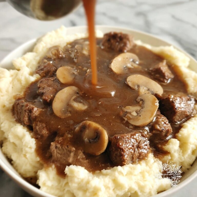 Best Ever Beef Tips & Gravy (Easy) Recipe