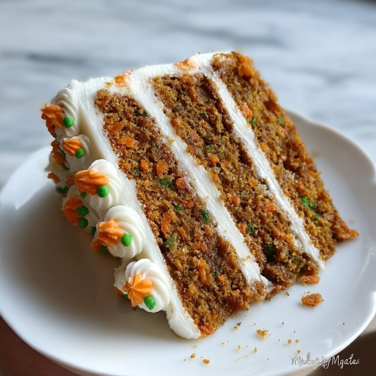 Moist Vegan Carrot Cake with Cream Cheese Frosting Recipe