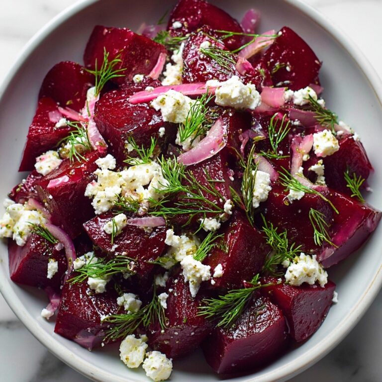 Beet Salad with Feta and Fresh Dill Recipe