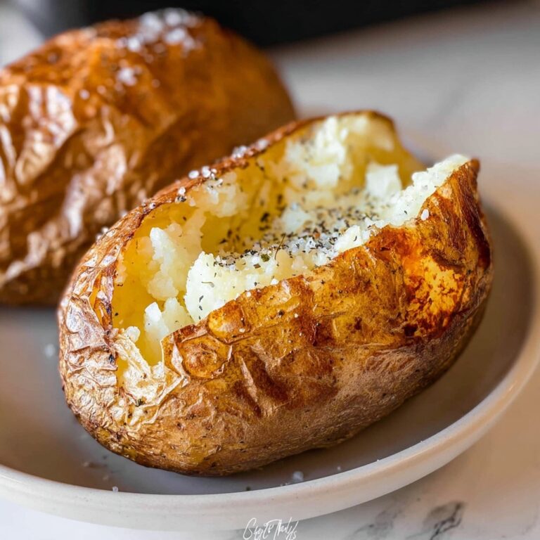 Air Fryer Baked Potatoes Recipe